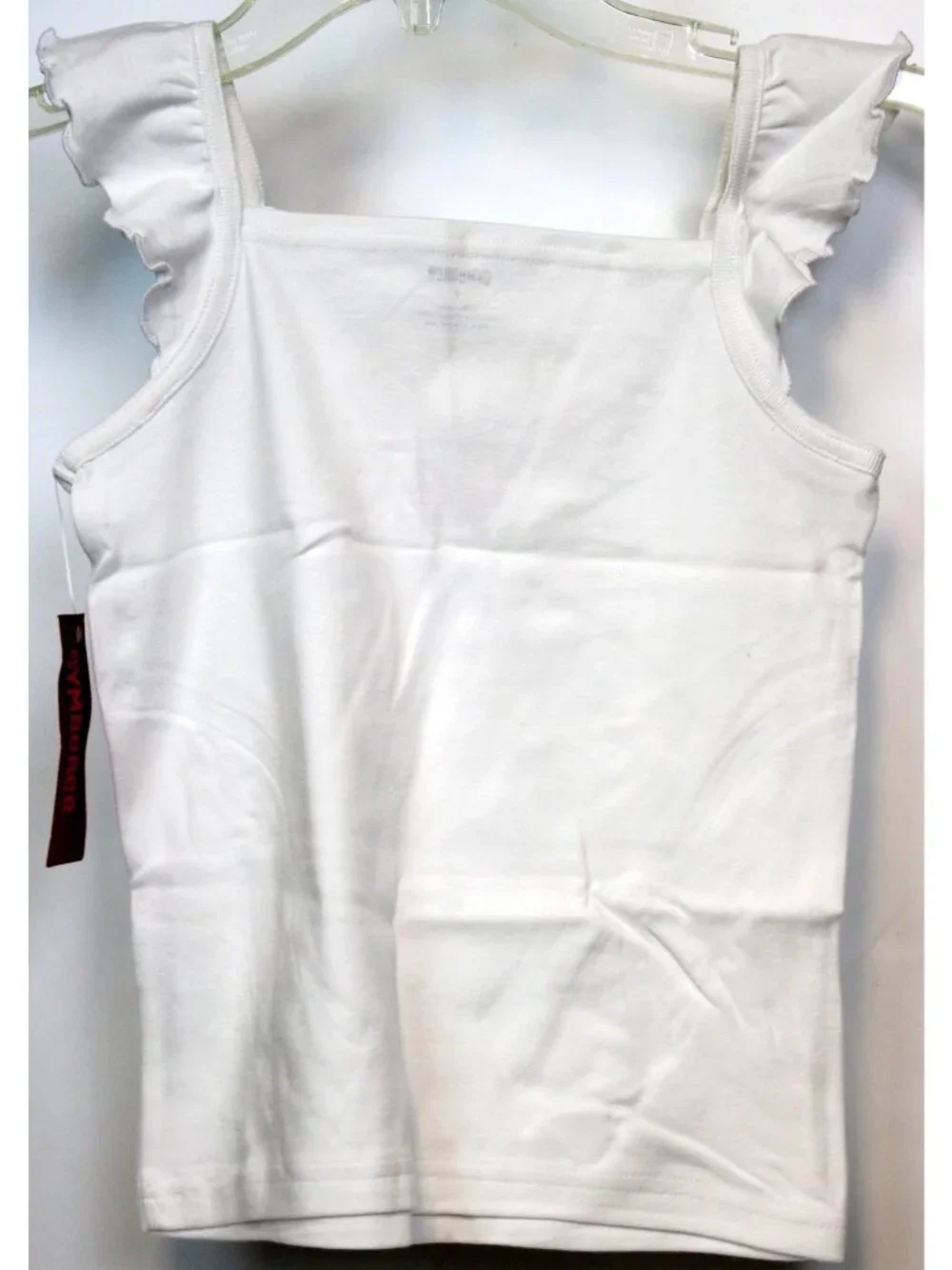 2009 Gymboree Pretty Lady Ladybug LOVE Ruffled Tank sz 7 Tee Shirt Spring New